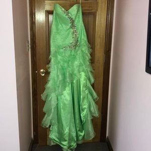 Lime Green Prom Dress
